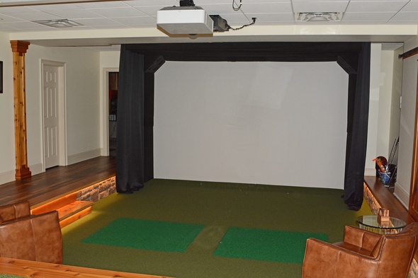 Atlanta Indoor Putting Green Simulator